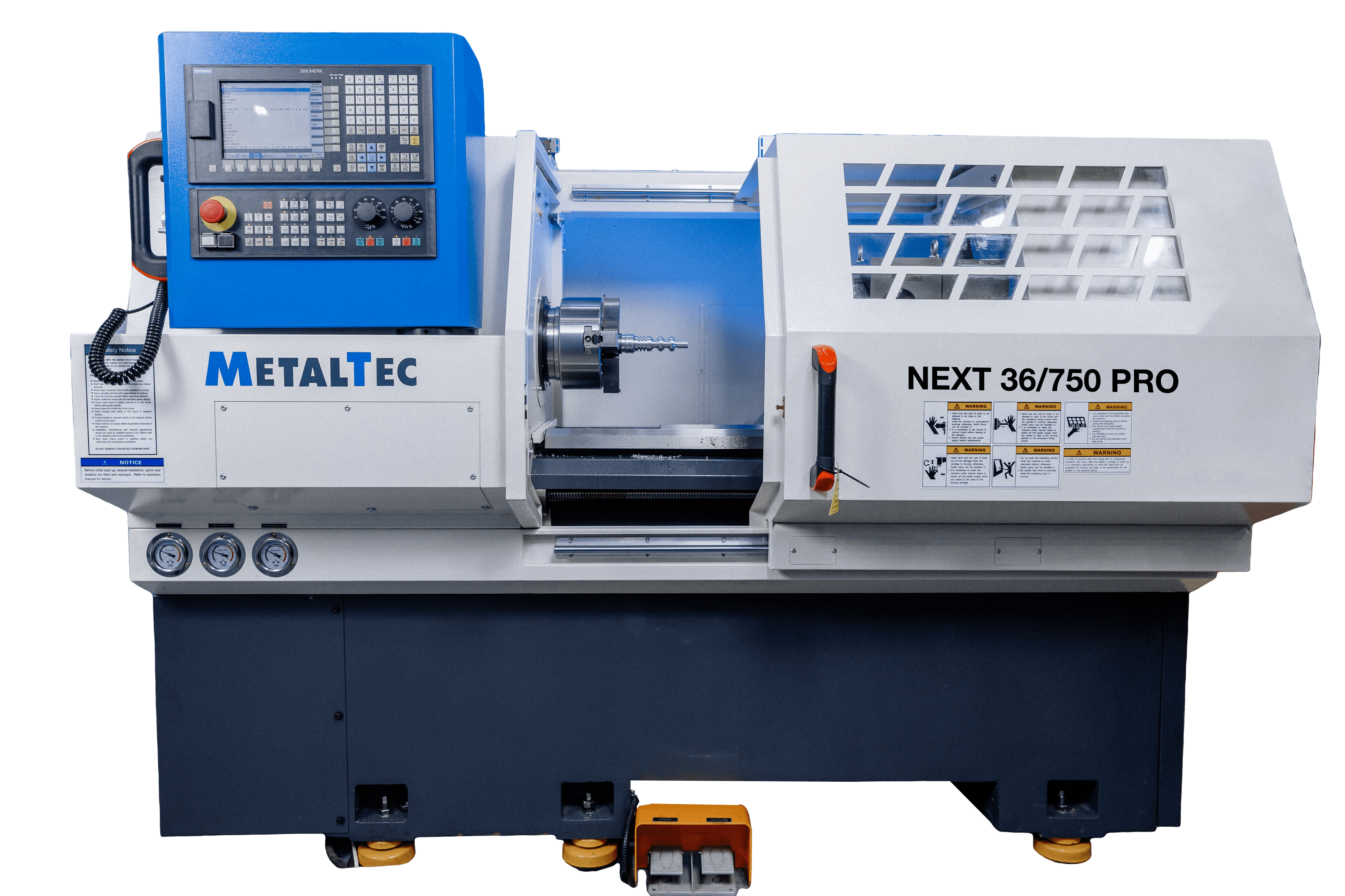 Фото MetalTec NEXT 36x750 Pro токарный станок c ЧПУ с прямой станиной в интернет-магазине ToolHaus.ru